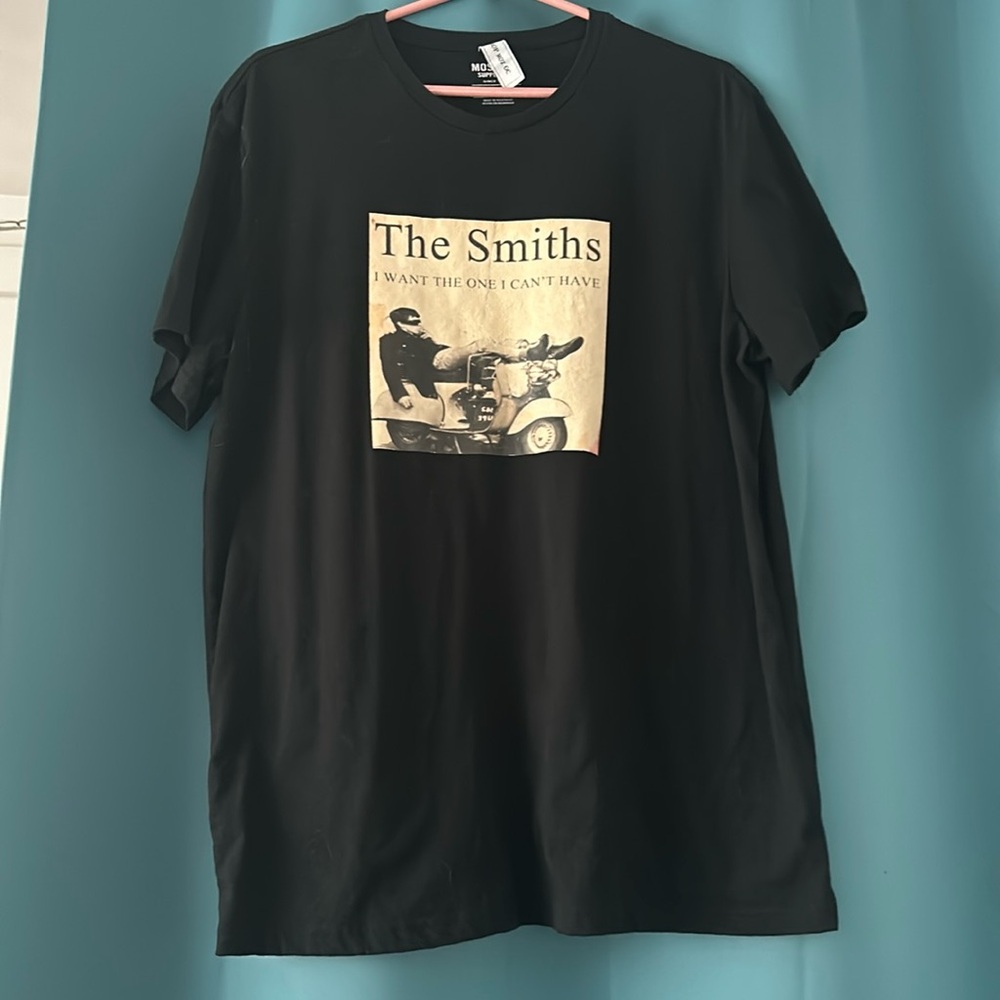 The Smiths Graphic Tee. Black XL